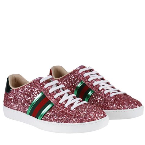 pink.gucci sneakers|pink Gucci sneakers women.